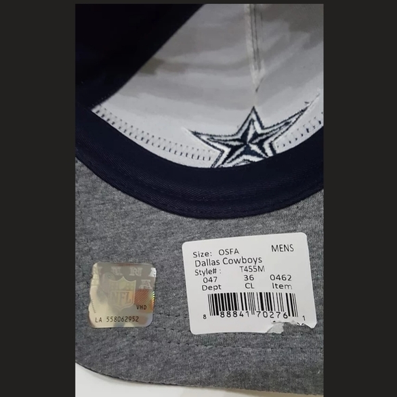 😍NWT Dallas cowboys adjustable men's cap - Picture 3 of 4